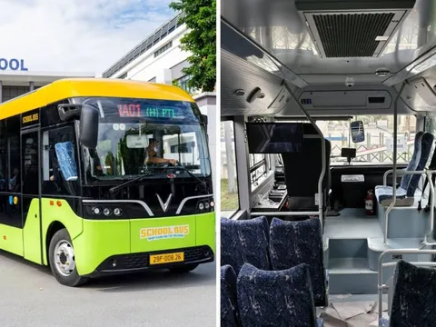 Ra mắt xe chuyên chở học sinh VinFast, không xe nào ở Việt Nam hiện đại bằng: Trang bị những gì?