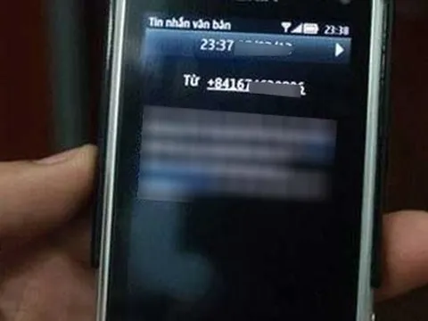 Công an thông báo tới tất cả những ai nhận được tin nhắn có nội dung sau