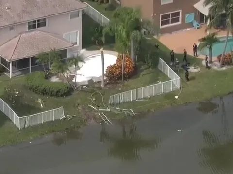 Rơi máy bay chở hàng cứu trợ sau bão ở Mỹ, người trên khoang đều thiệt mạng