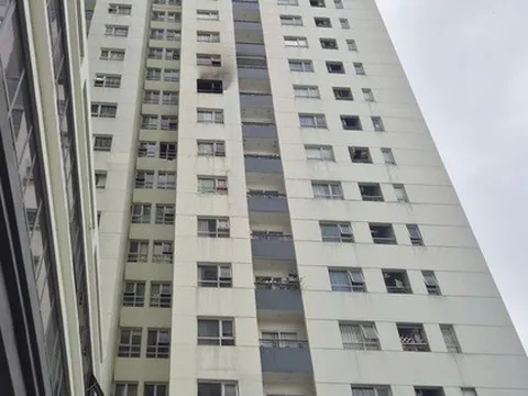 CLIP: Cháy chung cư Dream Home Palace ở TP HCM