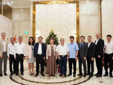 Đoàn công tác của tỉnh Lai Châu làm việc với Tập đoàn BRG