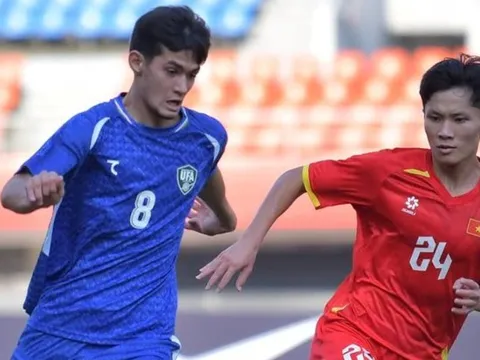 U22 Việt Nam thua Uzbekistan
