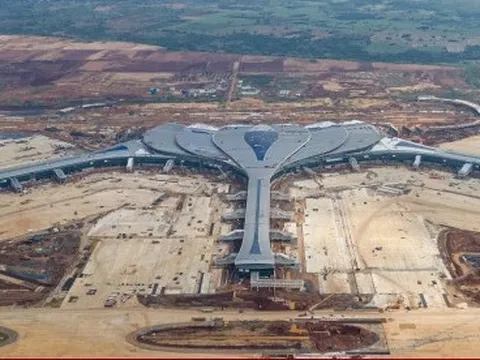 Toàn cảnh sân bay Long Thành trước ngày đón chuyến bay đầu tiên