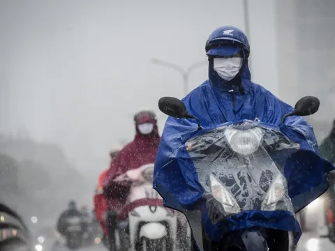 Tin không khí lạnh mới nhất: Miền Bắc mưa to, nhiệt độ tiếp tục giảm