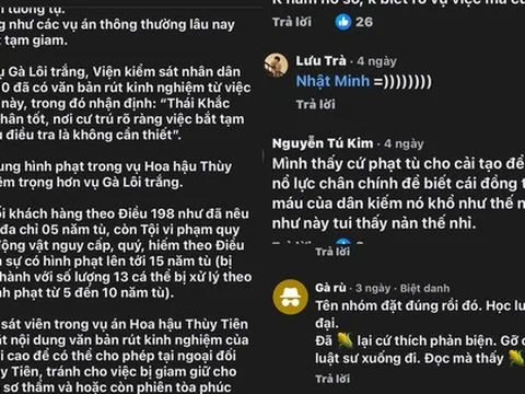 Trước phiên tòa "Chị Em Rọt", xuất hiện bài viết "hoa hậu Thùy Tiên nên được tại ngoại"
