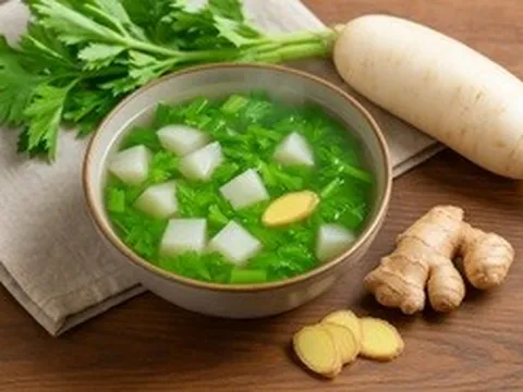 Món canh rau dễ nấu giúp đào thải axit uric, ngừa gout