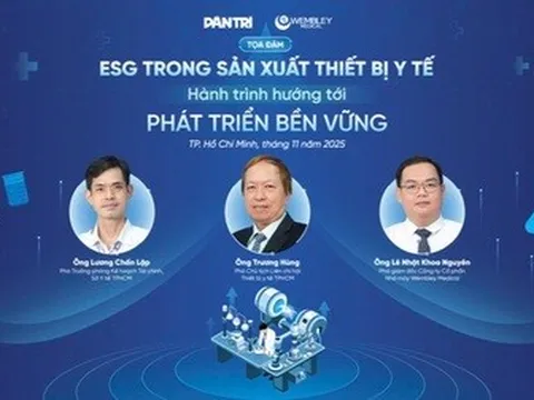 Toạ đàm: Phát triển ESG bền vững trong sản xuất thiết bị y tế
