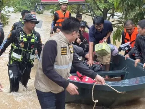 Lũ lụt tấn công Campuchia, Thái Lan