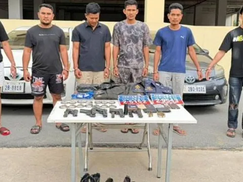 Campuchia bắt nhóm đóng giả quân cảnh để bắt cóc, tống tiền du khách