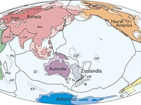 Xác nhận lục địa thứ 8 của Trái đất, rộng gần 5,5 triệu km2 ở Thái Bình Dương