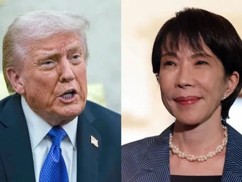 Ông Trump điện đàm với bà Takaichi, nhắc đến quan hệ với Trung Quốc