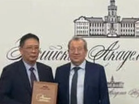 Nhà khoa học Việt Nam được bầu làm viện sĩ Viện hàn lâm Khoa học Nga