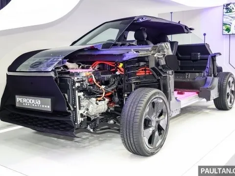 Xe điện 'nội địa' đầu tiên của Malaysia trông ra sao?