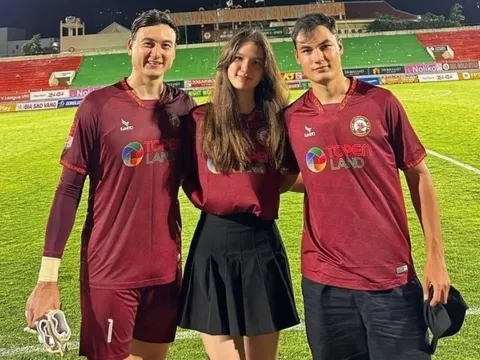 Chiều cao ấn tượng của 3 anh em Đặng Văn Lâm