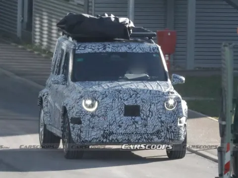'Tiểu' Mercedes-Benz G-Class lần đầu lộ diện