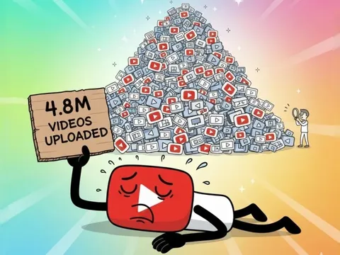 Dành 7 năm tải gần 5 triệu video lên YouTube