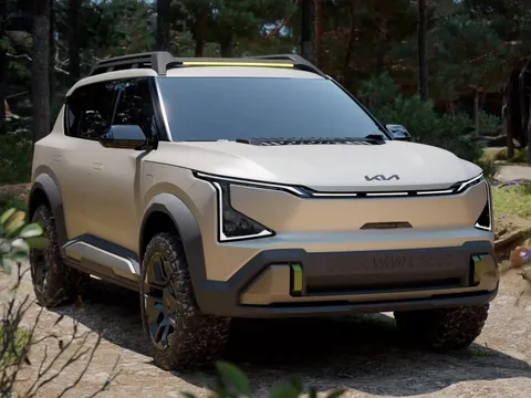 Kia EV5 Weekender - Concept SUV điện mang phong cách địa hình