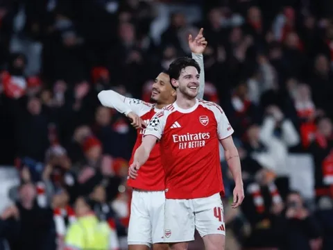 Từ cú xoạc của Rice tới chiến thắng của Arsenal