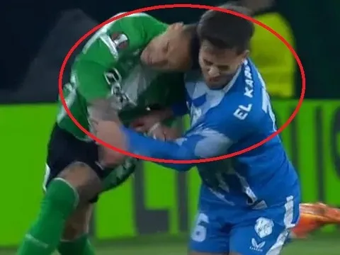 Antony thoát thẻ đỏ với pha húc đầu