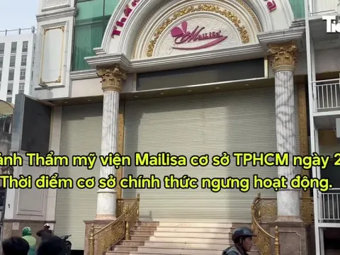 Cận cảnh thẩm mỹ viện Mailisa 'cửa đóng then cài' tại TPHCM