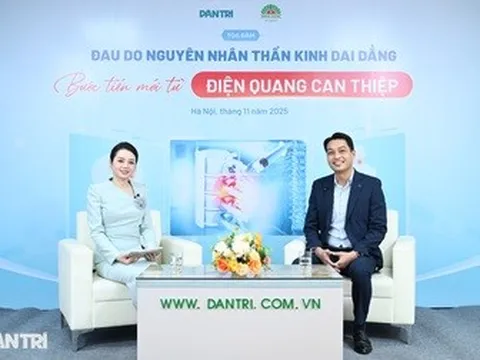 Bước tiến mới từ điện quang can thiệp chữa đau thần kinh dai dẳng