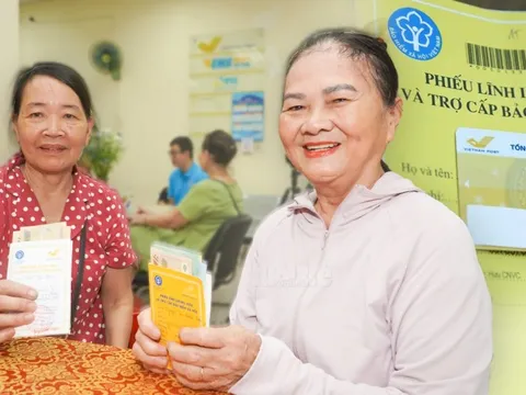 Hướng dẫn trả gộp 3 tháng lương hưu tại 4 tỉnh bị ảnh hưởng lũ lụt