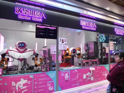 AI và robot sắp 'xâm chiếm' nhà hàng