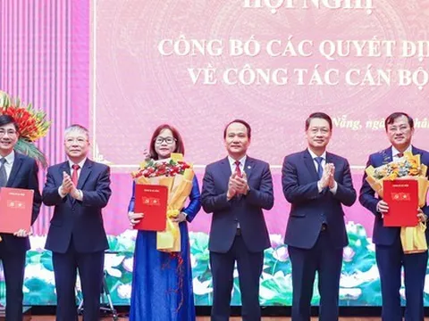 Đà Nẵng công bố nhiều quyết định nhân sự chủ chốt