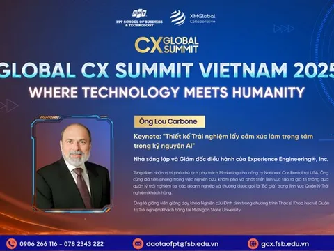 Lou Carbone: Bố già ngành CX xác nhận góp mặt tại Global CX Summit