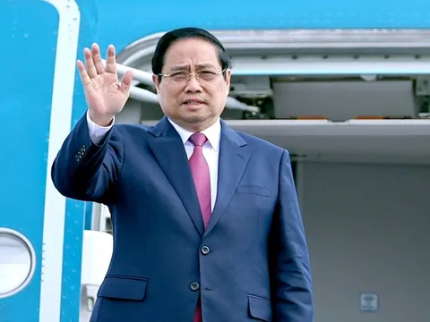 Thủ tướng Phạm Minh Chính lên đường tới Lào để đồng chủ trì kỳ họp lần thứ 48 Ủy ban liên Chính phủ