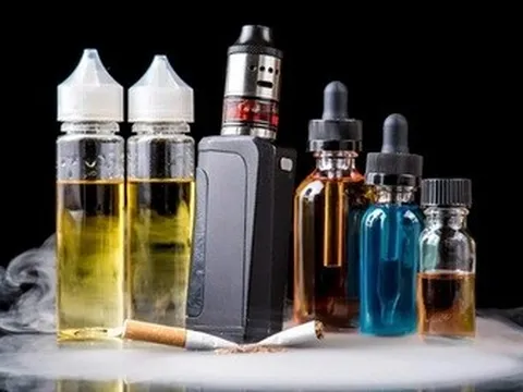 Thuốc lá điện tử có lượng nicotine đậm đặc, gây nghiện nghiêm trọng
