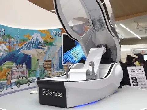 Đây là máy tắm cho người của Nhật Bản