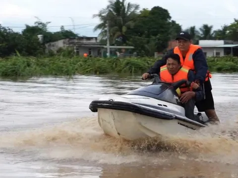 Mưa lũ ở Bình Thuận cũ gây ngập gần 3.300 căn nhà, 1 người chết