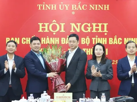 Bắc Ninh có tân Phó Bí thư Tỉnh ủy