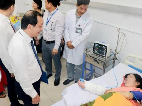 TPHCM khen thưởng bác sĩ mổ cho thai phụ được ghép tạm tay đứt lìa vào chân