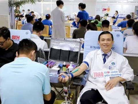 Lời kêu gọi hiến máu từ Bệnh viện Nam Sài Gòn