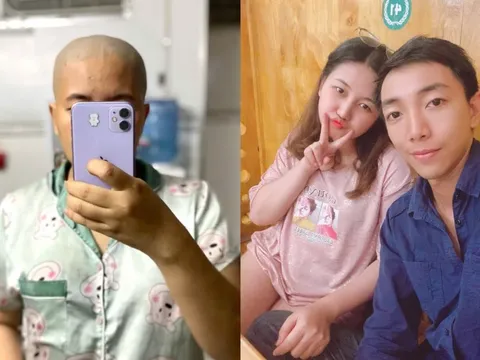 Vợ cạo trọc đầu vì trầm cảm, chồng bỏ việc về làm hậu phương