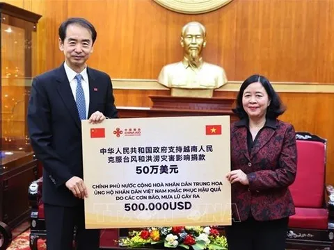 Trung Quốc, Thụy Điển, Hàn Quốc hỗ trợ Việt Nam khắc phục hậu quả mưa lũ