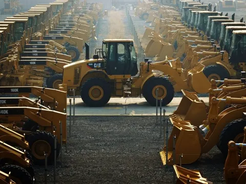 Chưa từng có, công ty vô danh bán máy xúc thu về hàng tỷ USD nhờ AI, cổ phiếu tăng mạnh hơn cả Amazon, Meta hay Microsoft