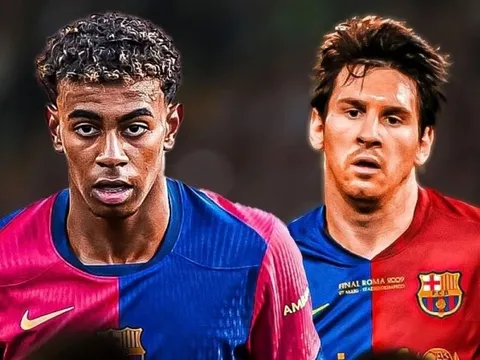 Yamal ngày càng giống Messi