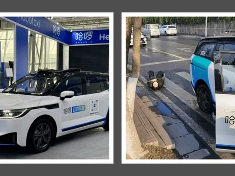Taxi robot của Baidu gây tai nạn nghiêm trọng tại Trung Quốc, hai người đi bộ nhập viện trong tình trạng nguy kịch