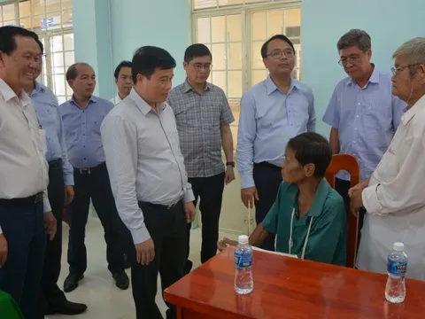 Bí thư Lâm Đồng đến 'rốn ngập' Hàm Thắng, yêu cầu khẩn trương hỗ trợ dân sau lũ