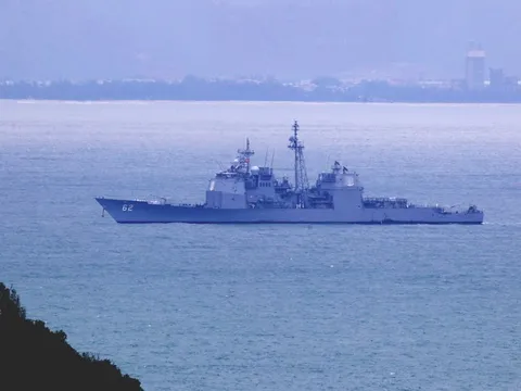 Đội tàu hải quân hùng hậu của Hạm đội 7 Hoa Kỳ ghé thăm Đà Nẵng