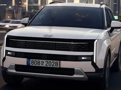 Hyundai Santa Fe facelift lộ diện