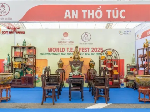 An Thổ Túc khẳng định vị thế trà và gốm sứ Việt tại Lễ hội Trà Quốc tế - World Tea Fest 2025