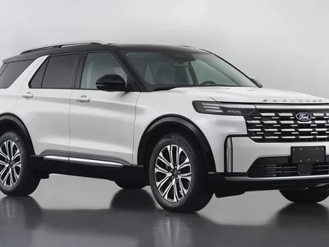 Ford Explorer có bản mới, ngoại hình tựa Territory