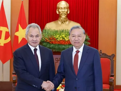 Tổng Bí thư Tô Lâm tiếp Thư ký Hội đồng An ninh Nga, thúc đẩy quan hệ song phương lên tầm cao mới