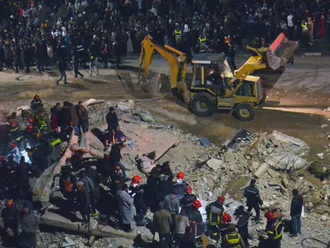 Sập đồng loạt 2 tòa nhà bốn tầng ở Morocco, 19 người chết, nhiều người còn mắc kẹt