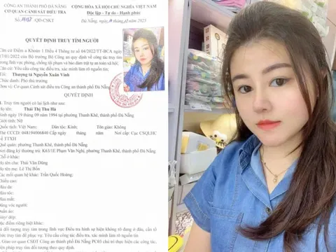 Truy tìm Thái Thị Thu Hà 31 tuổi