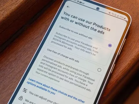 Gói Facebook 'không quảng cáo' giá gần 300.000 đồng/tháng